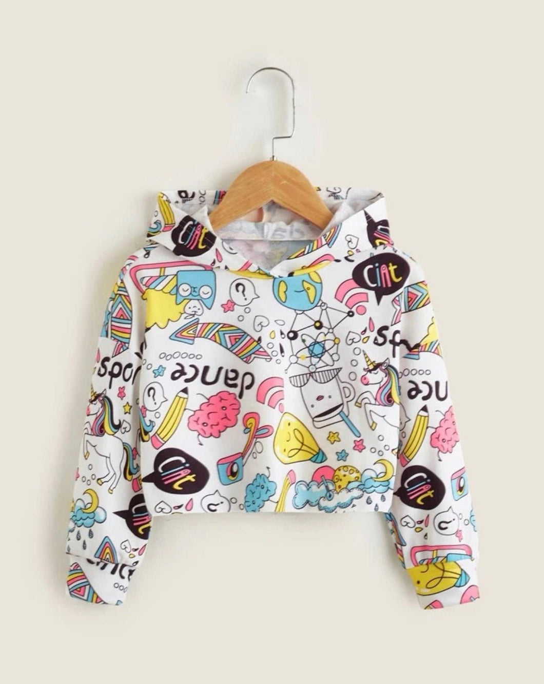 Cartoon Graphic Hoodie - Shameca Sweet Thangs