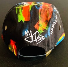 Load image into Gallery viewer, Custom Hand Painted Black Love Hat - Shameca Sweet Thangs
