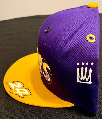 Custom Hand-painted Lakers 24 Hat - Shameca Sweet Thangs