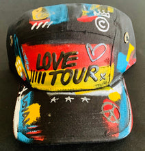 Load image into Gallery viewer, Custom Hand Painted Love Tour Hat - Shameca Sweet Thangs
