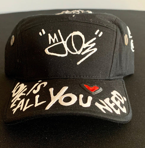 Custom Hand Painted Loveh Is All You Need Hat - Shameca Sweet Thangs