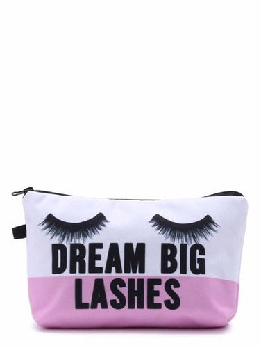 Eyelash Print Makeup Bag - Shameca Sweet Thangs