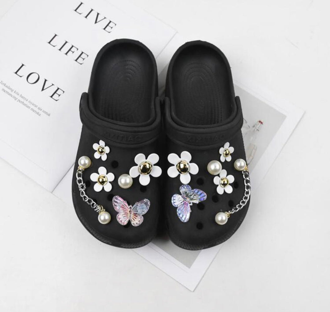 Black Crocs With Jibbitz Ideas Men Croc Charms Women Croc