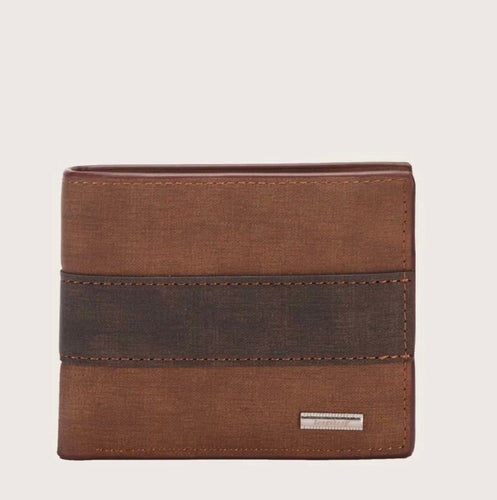 Fold Over Brown Wallet - Shameca Sweet Thangs