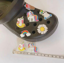 Load image into Gallery viewer, Glow Unicorn Croc Charms - Shameca Sweet Thangs
