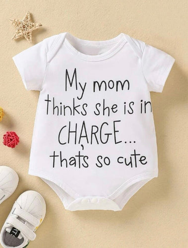 Graphic Baby Bodysuit - Shameca Sweet Thangs