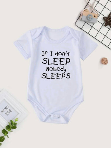 Graphic Baby Bodysuits White - Shameca Sweet Thangs