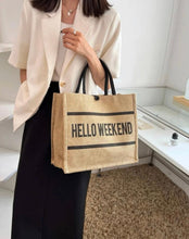 Load image into Gallery viewer, Hello Weekend Bag - Shameca Sweet Thangs
