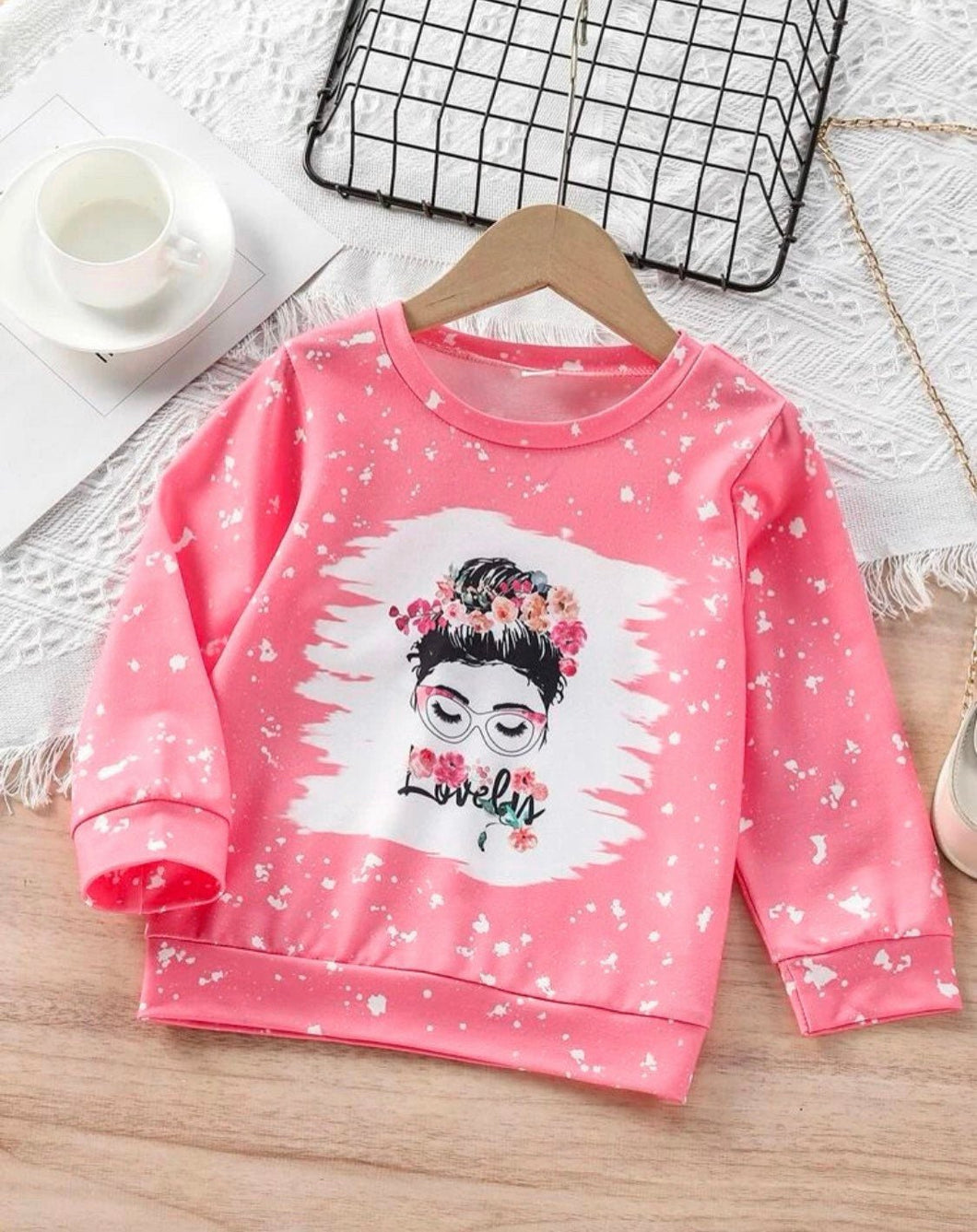 Kids Graphic Sweatshirt - Shameca Sweet Thangs