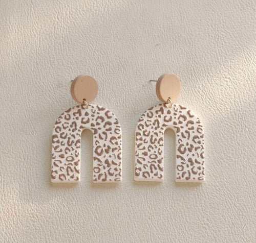 Leopard Print Dangle Earrings - Shameca Sweet Thangs