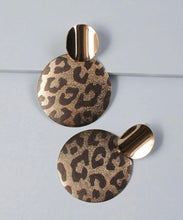 Load image into Gallery viewer, Leopard Print Dangle Earrings - Shameca Sweet Thangs
