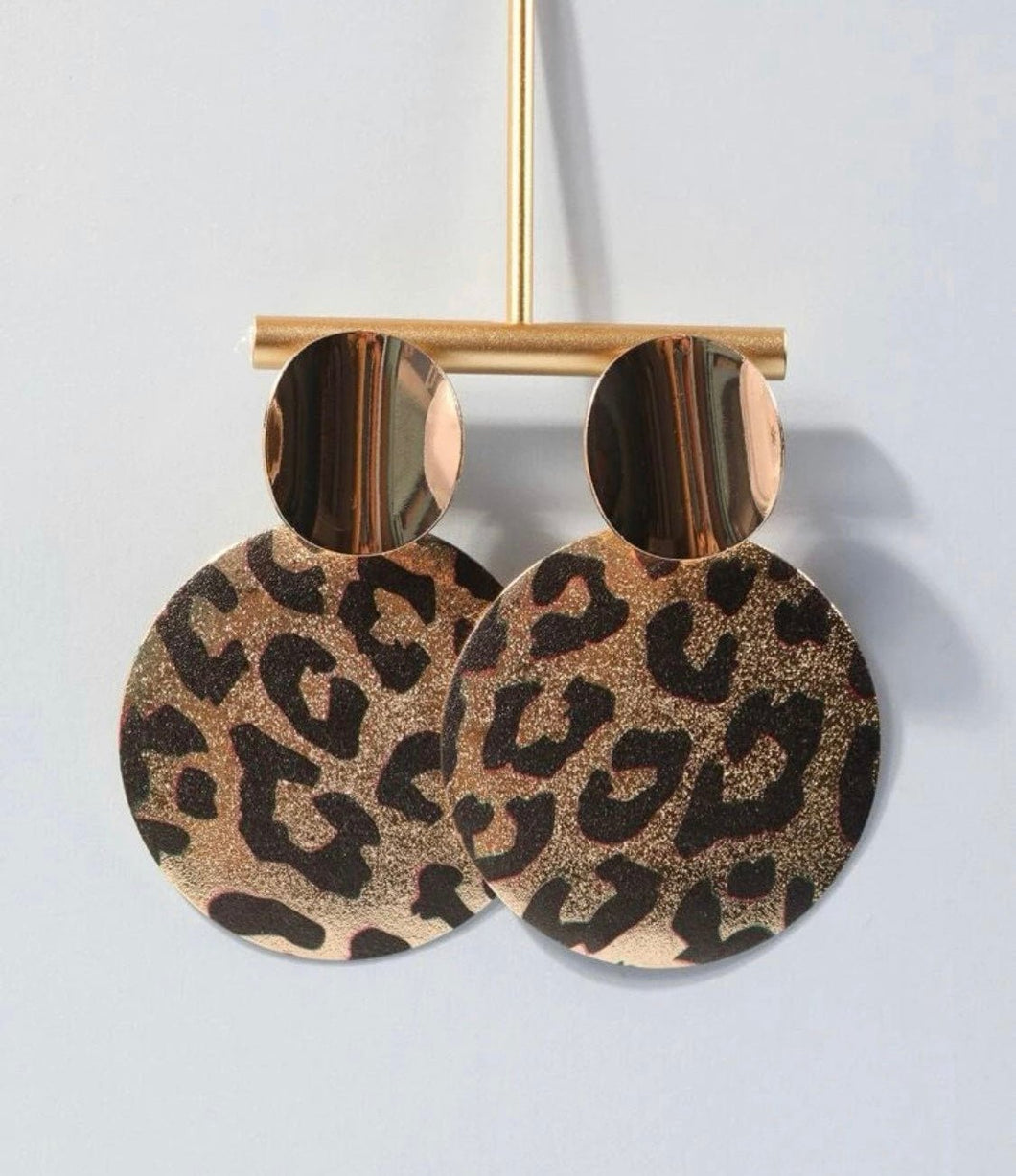 Leopard Print Dangle Earrings - Shameca Sweet Thangs