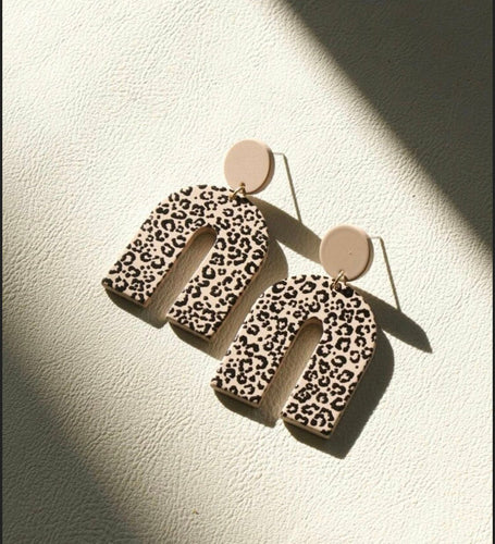 Leopard Print Drop Earrings - Shameca Sweet Thangs