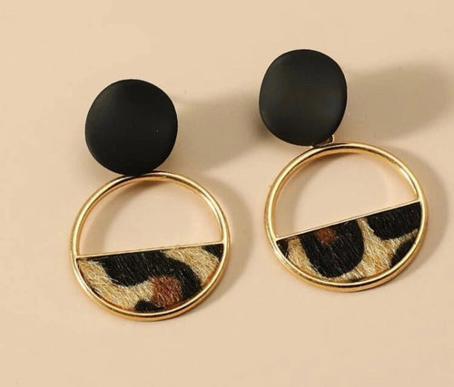 Leopard Print Earrings - Shameca Sweet Thangs