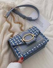 Load image into Gallery viewer, Mini Plaid Tweed Bag - Shameca Sweet Thangs
