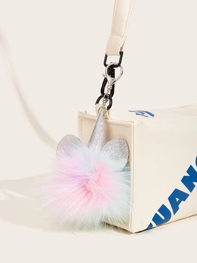 Multi Color Pom-pom Bag Accessory - Shameca Sweet Thangs