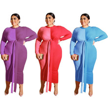 Load image into Gallery viewer, Multicolor plus size bodycone dress - Shameca Sweet Thangs
