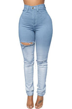 Load image into Gallery viewer, Ombre Ripped Skinny Jeans - Shameca Sweet Thangs
