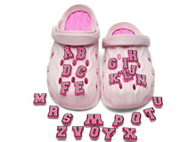 Load image into Gallery viewer, Pink Croc Letter Charms - Shameca Sweet Thangs
