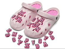 Load image into Gallery viewer, Pink Croc Letter Charms - Shameca Sweet Thangs
