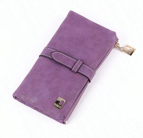 Purple Suede Wallet - Shameca Sweet Thangs