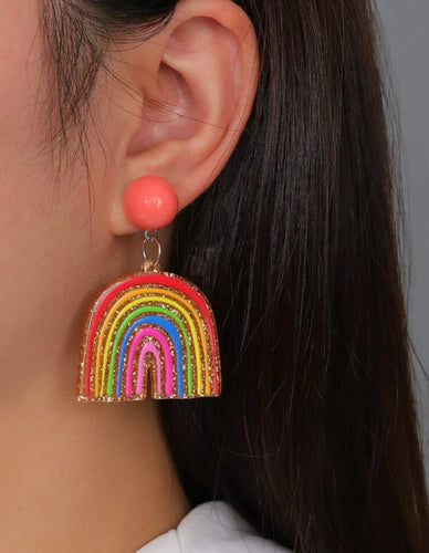 Rainbow Dangle Earrings - Shameca Sweet Thangs