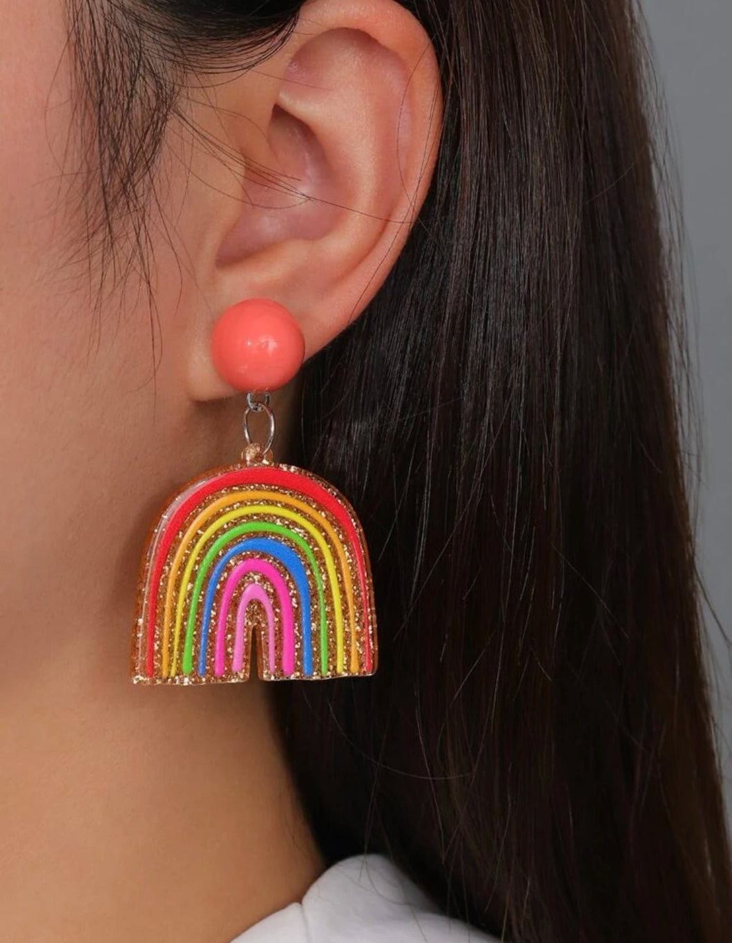 Rainbow Dangle Earrings - Shameca Sweet Thangs