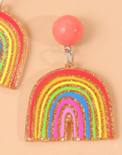 Load image into Gallery viewer, Rainbow Dangle Earrings - Shameca Sweet Thangs
