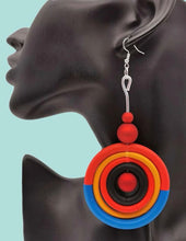 Load image into Gallery viewer, Round Dangle Statement Earrings - Shameca Sweet Thangs
