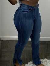 Load image into Gallery viewer, Side Slit Jeans - Shameca Sweet Thangs
