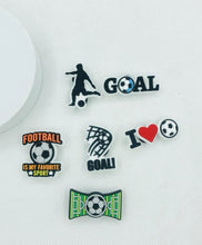 Load image into Gallery viewer, Soccer Croc Charms - Shameca Sweet Thangs
