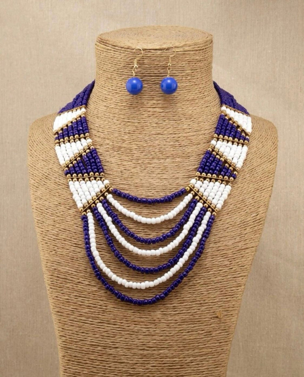 Statement Beaded Necklace Set - Shameca Sweet Thangs