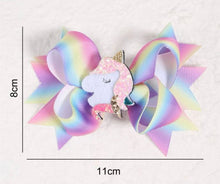 Load image into Gallery viewer, Unicorn Big Bow Hair Clip - Shameca Sweet Thangs
